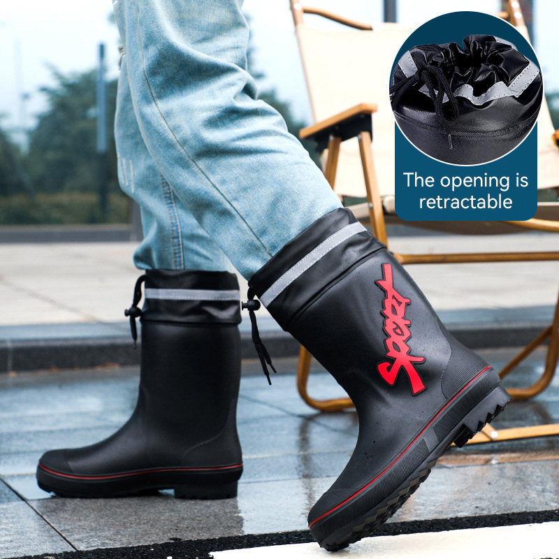 Fishing Boots - Men's Rain Boots Camping Fishing Construction
