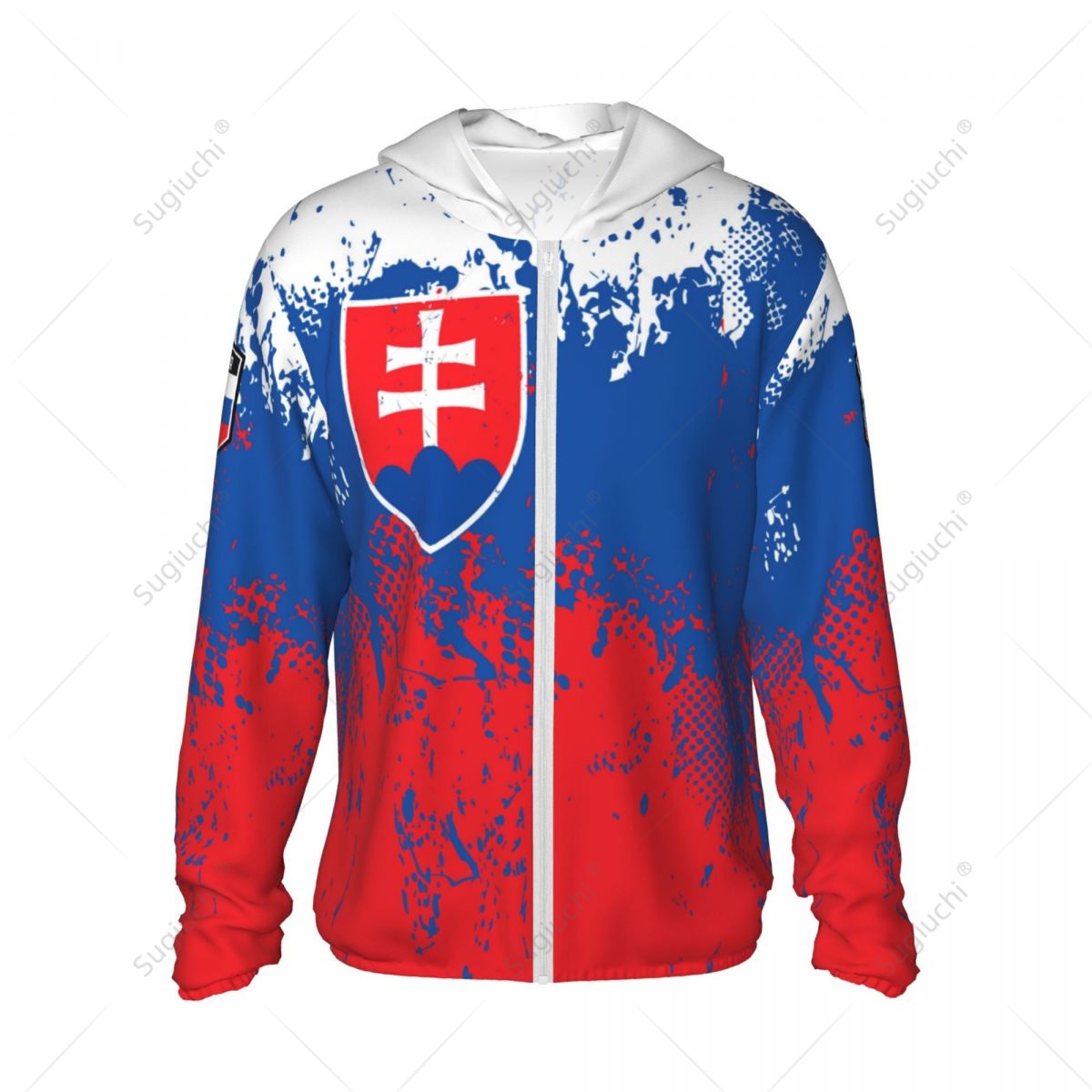 Slovakia Flag Sun Protection H - Fishing Hoodie reseña y precio