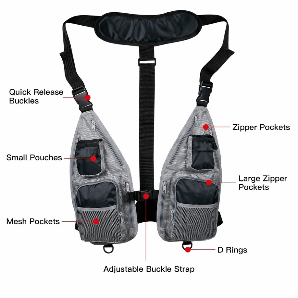 Durable Quick Dry Fishing Vest - Fishing Vest reseña y precio
