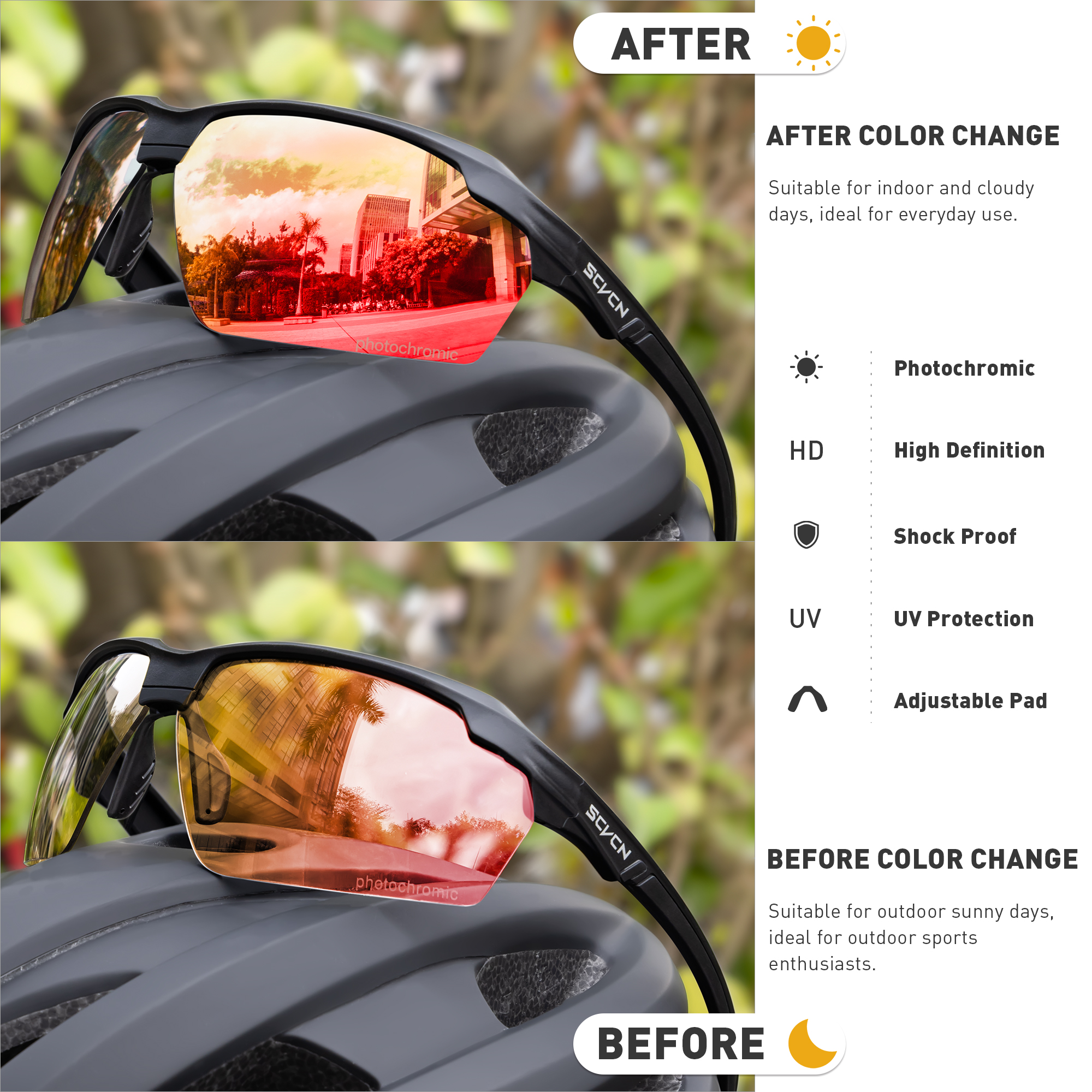 SCVCN Camping Goggles Women Sp - Fishing Sunglasses Polarized reseña y precio