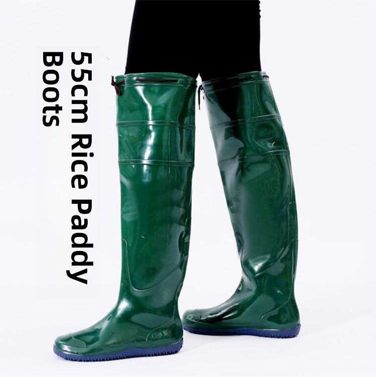 New Men's Long Tube Rain Boots - Fishing Boots reseña y precio