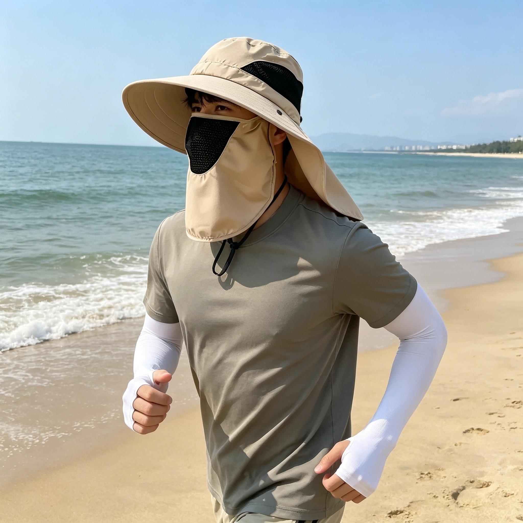 Full Face Neck Coverage Sun Ha - Fishing Hat reseña y precio