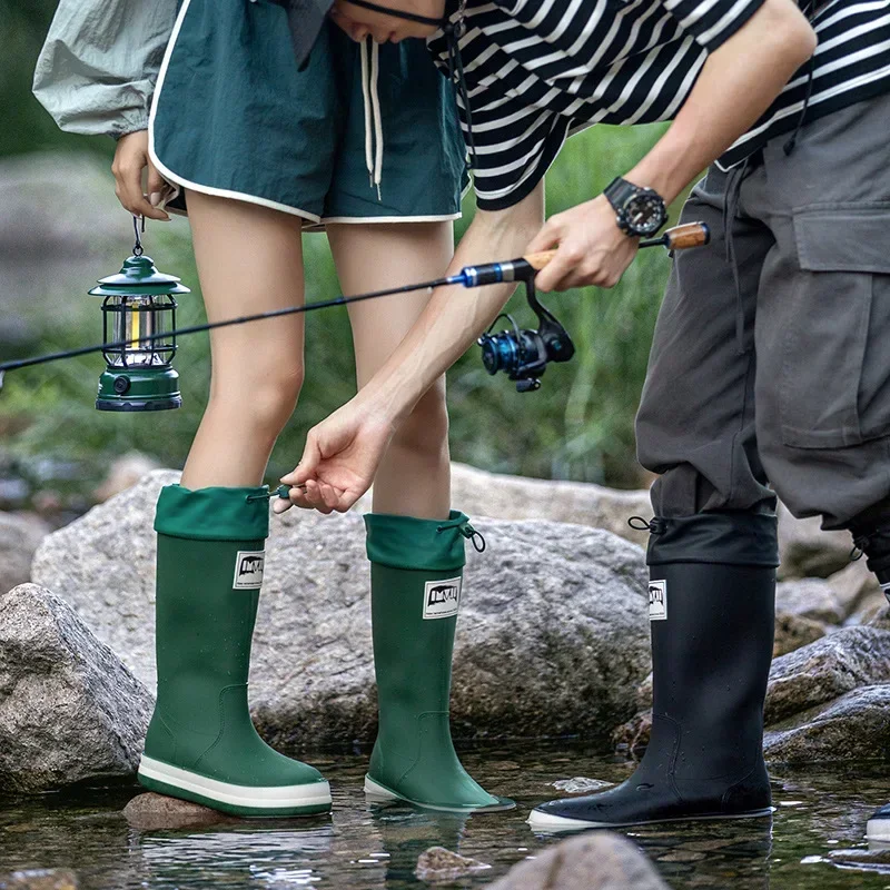 Couples High Top Rain Shoes An - Fishing Boots reseña y precio