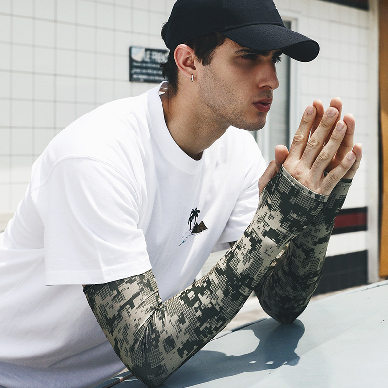 Uv Solar Arm Sleeve Men Summer - Fishing Gloves reseña y precio