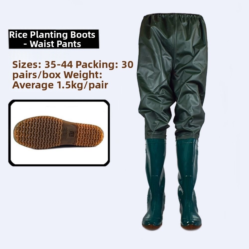 New Plastic PVC Transplant Pan - Fishing Pants Waterproof reseña y precio