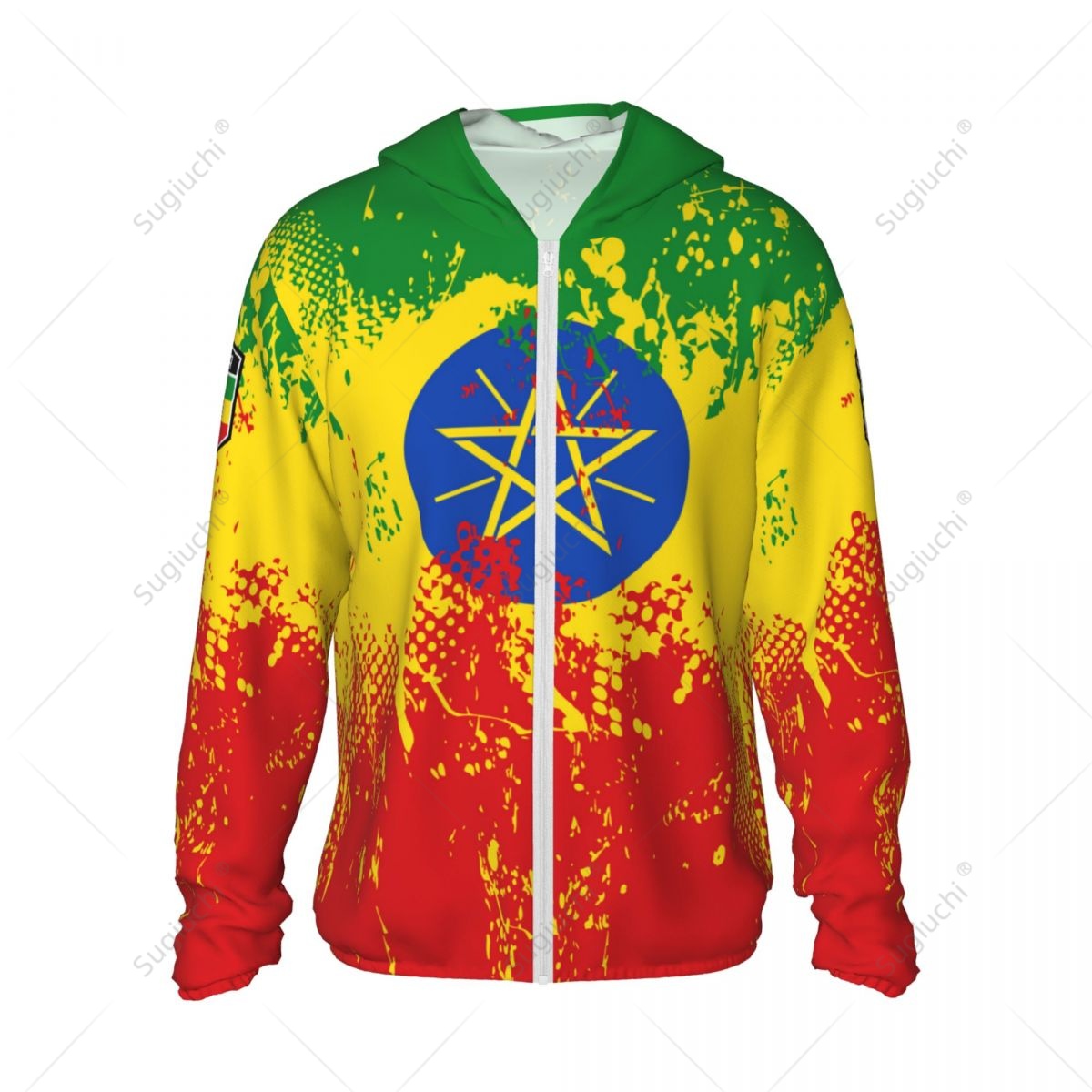 Ethiopia Flag Sun Protection H - Fishing Hoodie reseña y precio