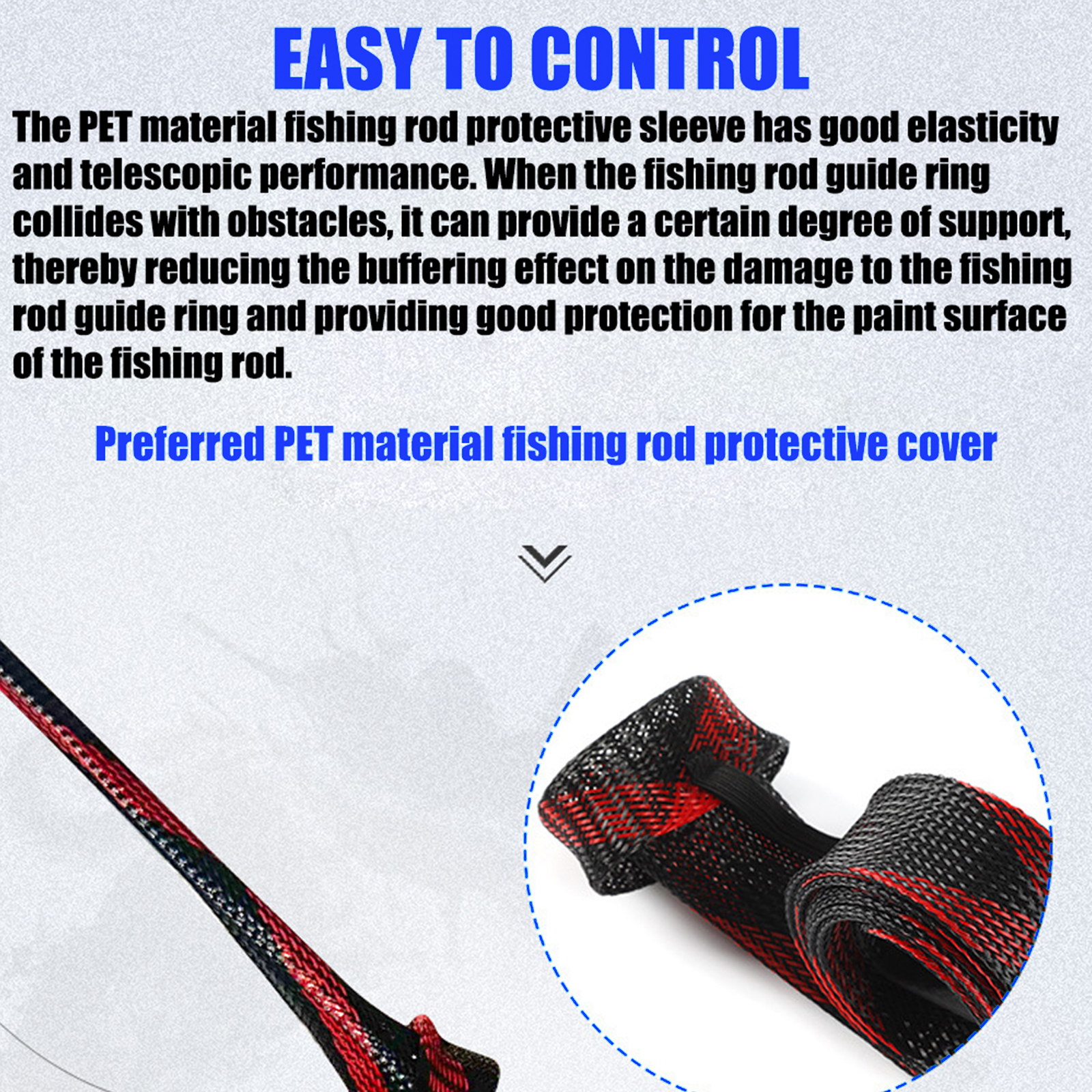 OUYALINE Fishing Rod Protectiv - Fishing Socks reseña y precio