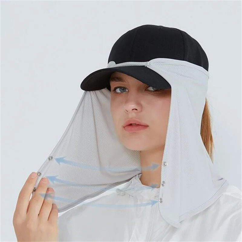 Quick Drying Fishing Cap Face  - Fishing Mask Sun Protection reseña y precio