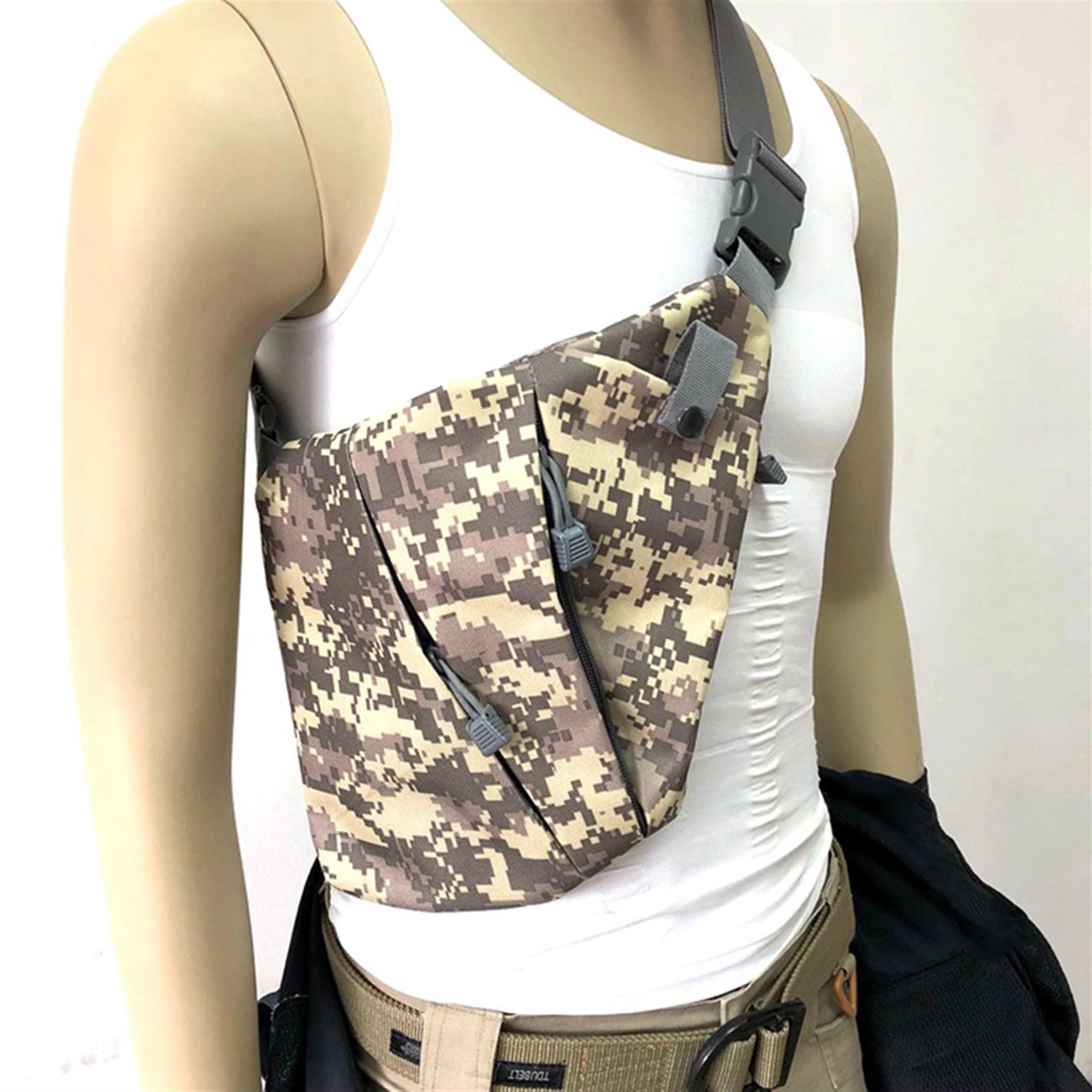 Military Tactical Shoulder Bag - Fishing Backpack reseña y precio