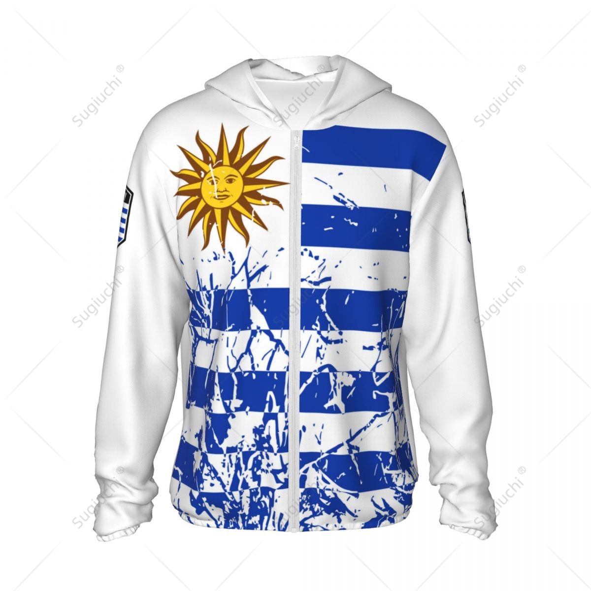 Uruguay Flag Sun Protection Ho - Fishing Hoodie reseña y precio