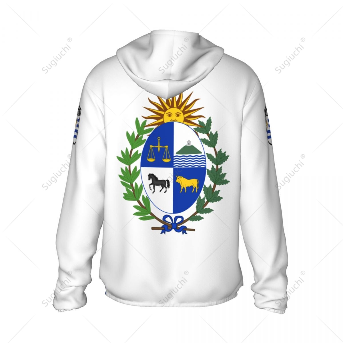 Uruguay Flag Sun Protection Ho - Fishing Hoodie reseña y precio