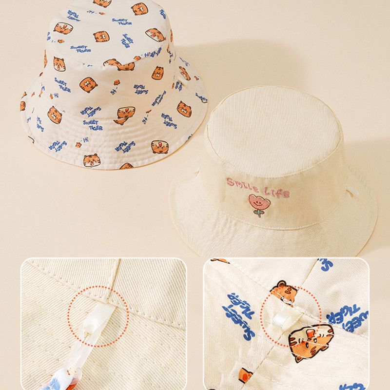 Letter Embroidered Baby Bucket - Fishing Hat reseña y precio