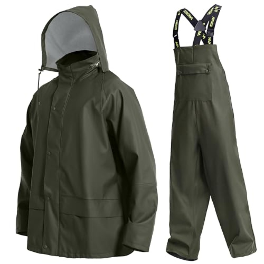 Mens PRO Workwear 3-Piece Wate - Fishing Rain Suit reseña y precio
