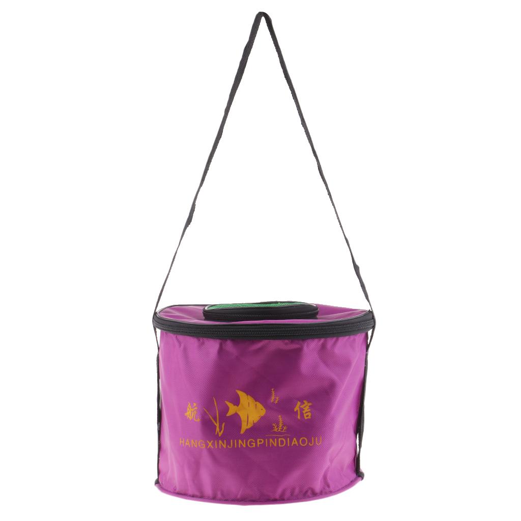 Foldable Fishing Bucket with M - Fishing Bag Waterproof reseña y precio