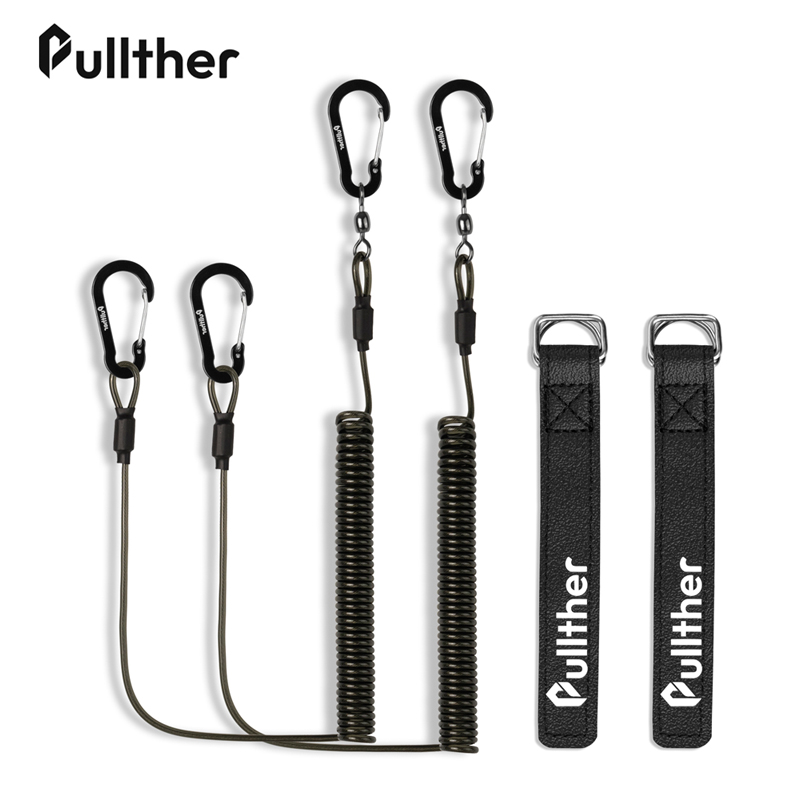 fishing tools Coiled Lanyards  - Fishing Belt reseña y precio