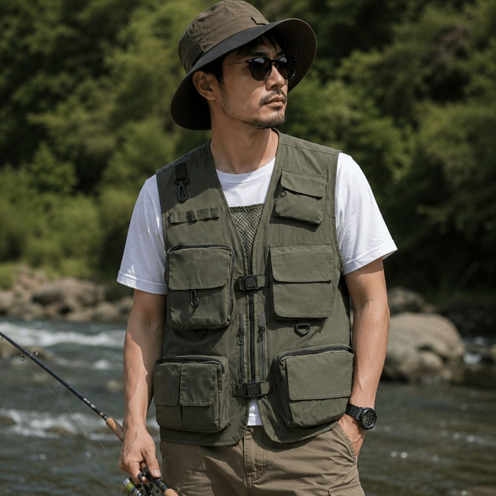 Casual Waterproof Fishing Vest - Fishing Vest reseña y precio