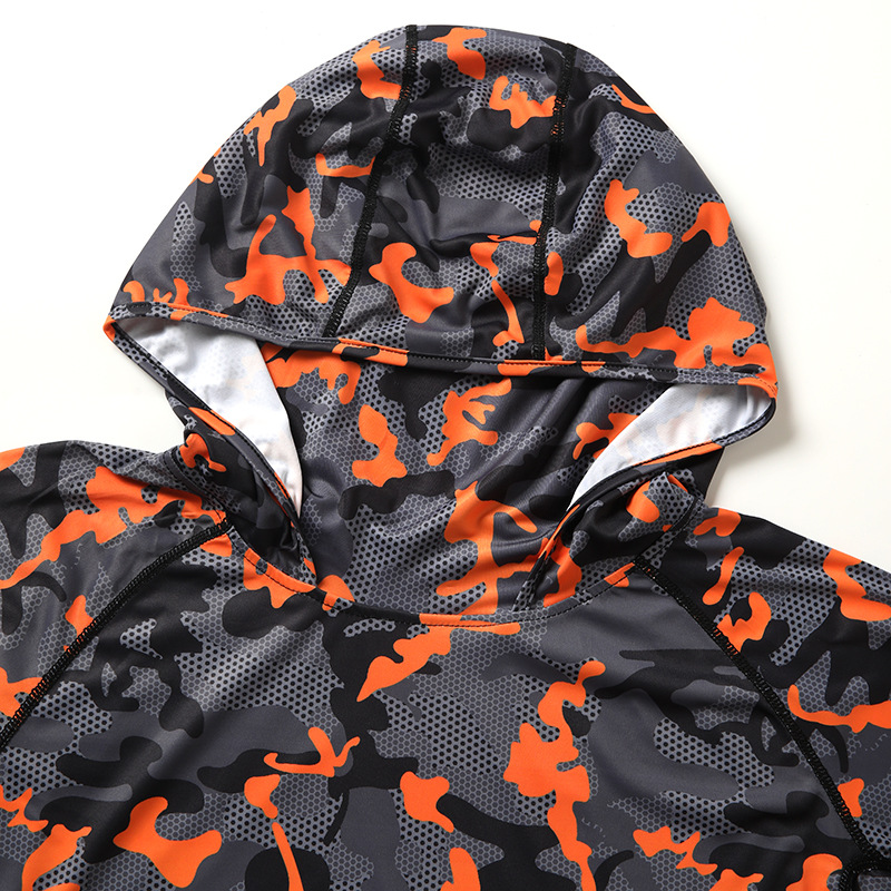 Camouflage Fishing T-shirt wit - Fishing Shirt Uv Protection reseña y precio