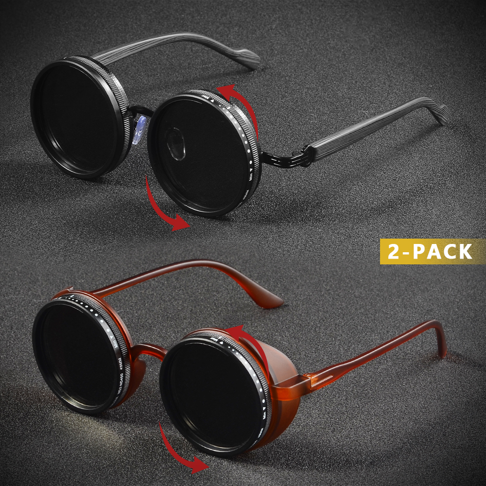CRIXALIS 2Pcs Polarized Steam  - Fishing Sunglasses Polarized reseña y precio