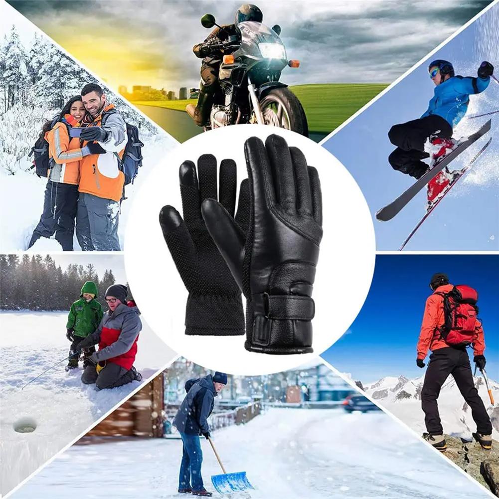 1 Pair USB Heating Gloves Rech - Fishing Gloves reseña y precio