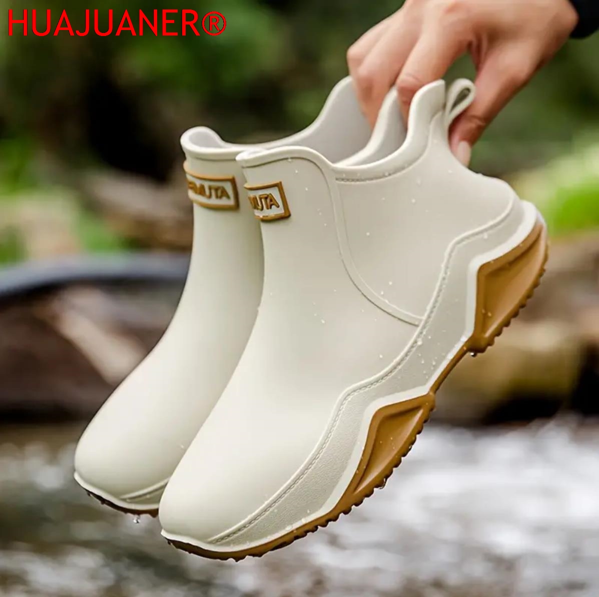 Men's Rain Boots for All Seaso - Fishing Boots reseña y precio