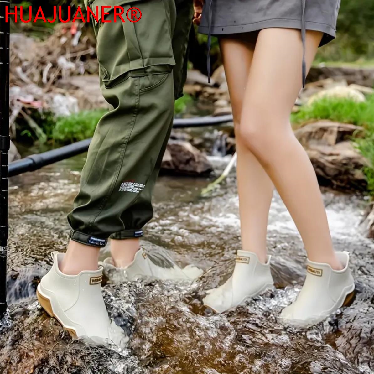 Men's Rain Boots for All Seaso - Fishing Boots reseña y precio