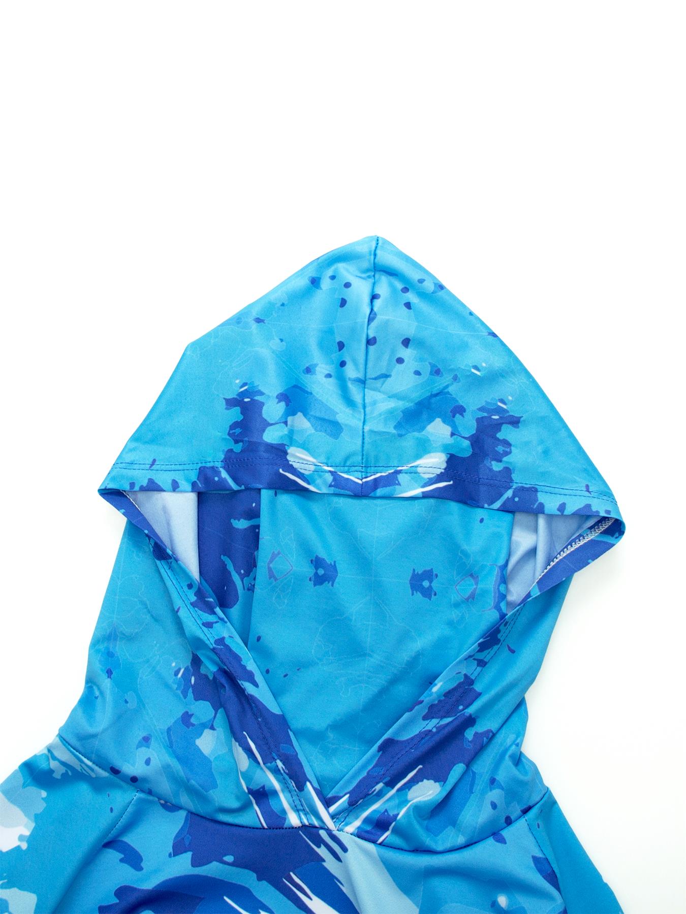 Fishing Hooded Shirt Upf 50 Fi - Fishing Shirt Uv Protection reseña y precio