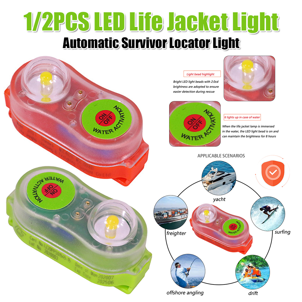 LED Life Jacket Light Water-Ac - Fishing Jacket Waterproof reseña y precio
