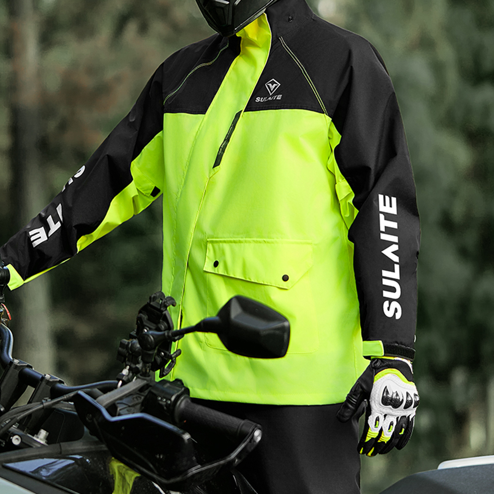 Motorcycle Rain Suit for Men & - Fishing Rain Suit reseña y precio