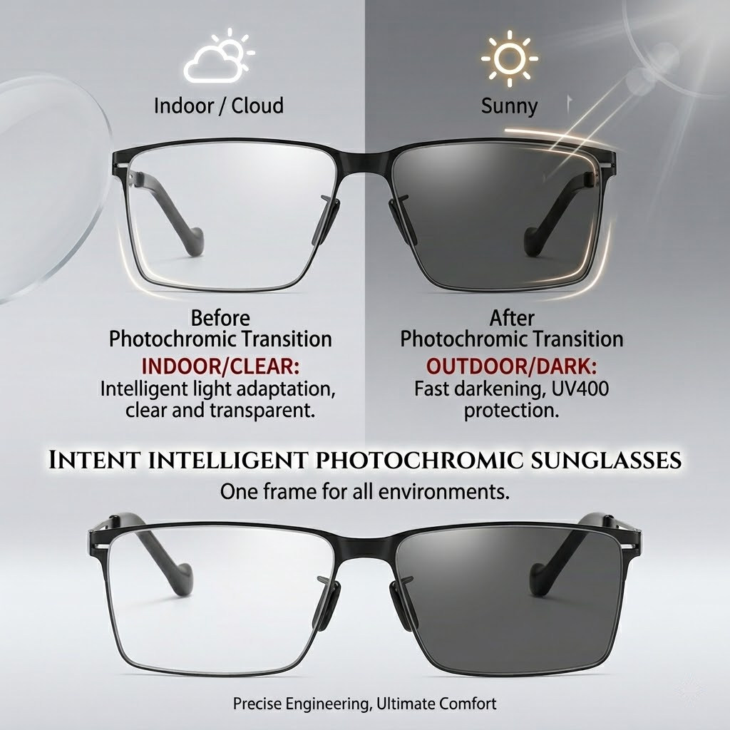Men Photochromic Polarized Sun - Fishing Sunglasses Polarized reseña y precio