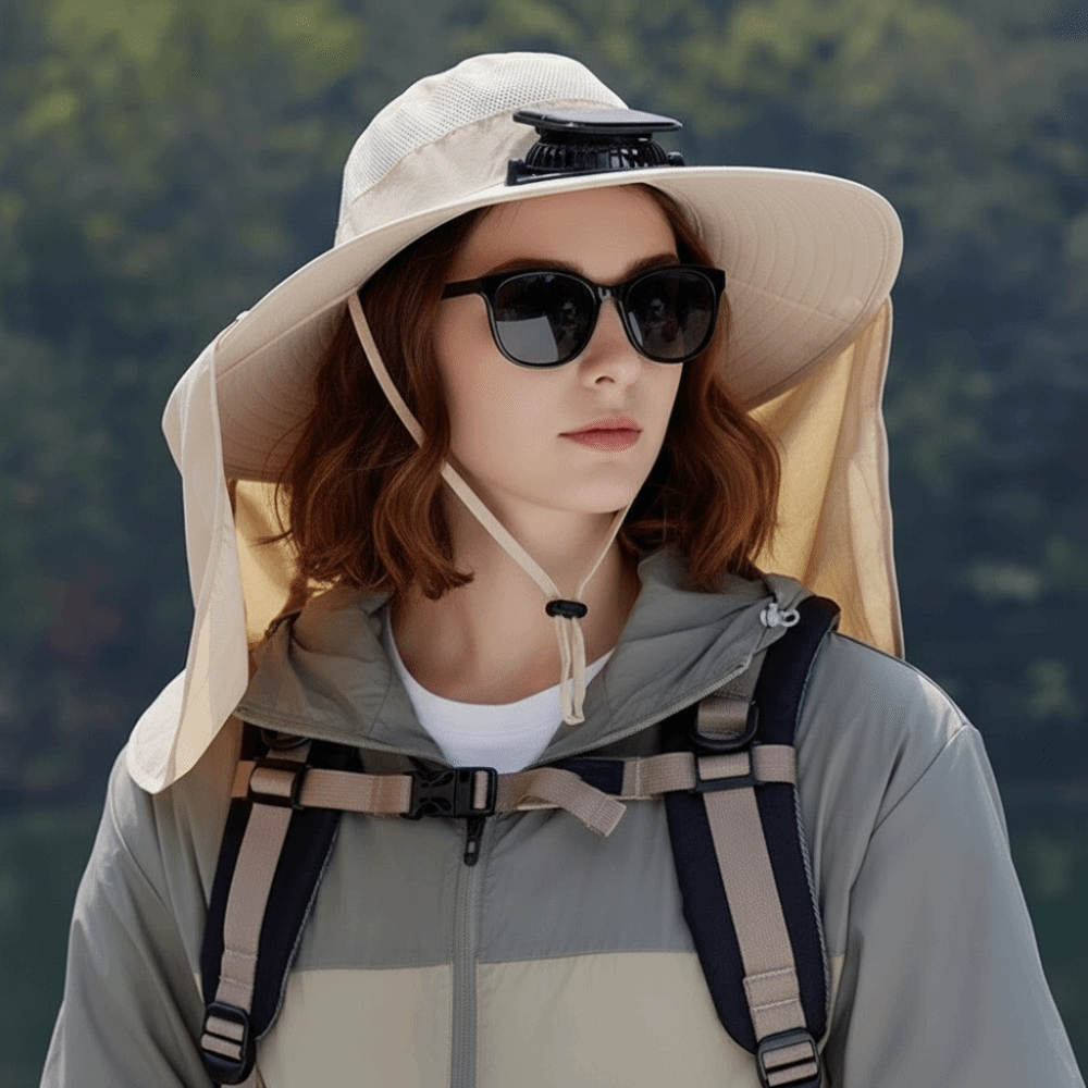 Gift UPF50+ Solar Fan Hat Wate - Fishing Hat reseña y precio