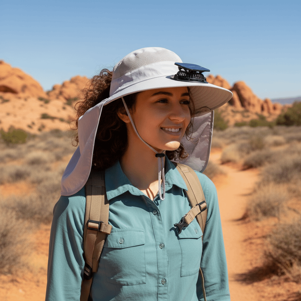 Gift UPF50+ Solar Fan Hat Wate - Fishing Hat reseña y precio