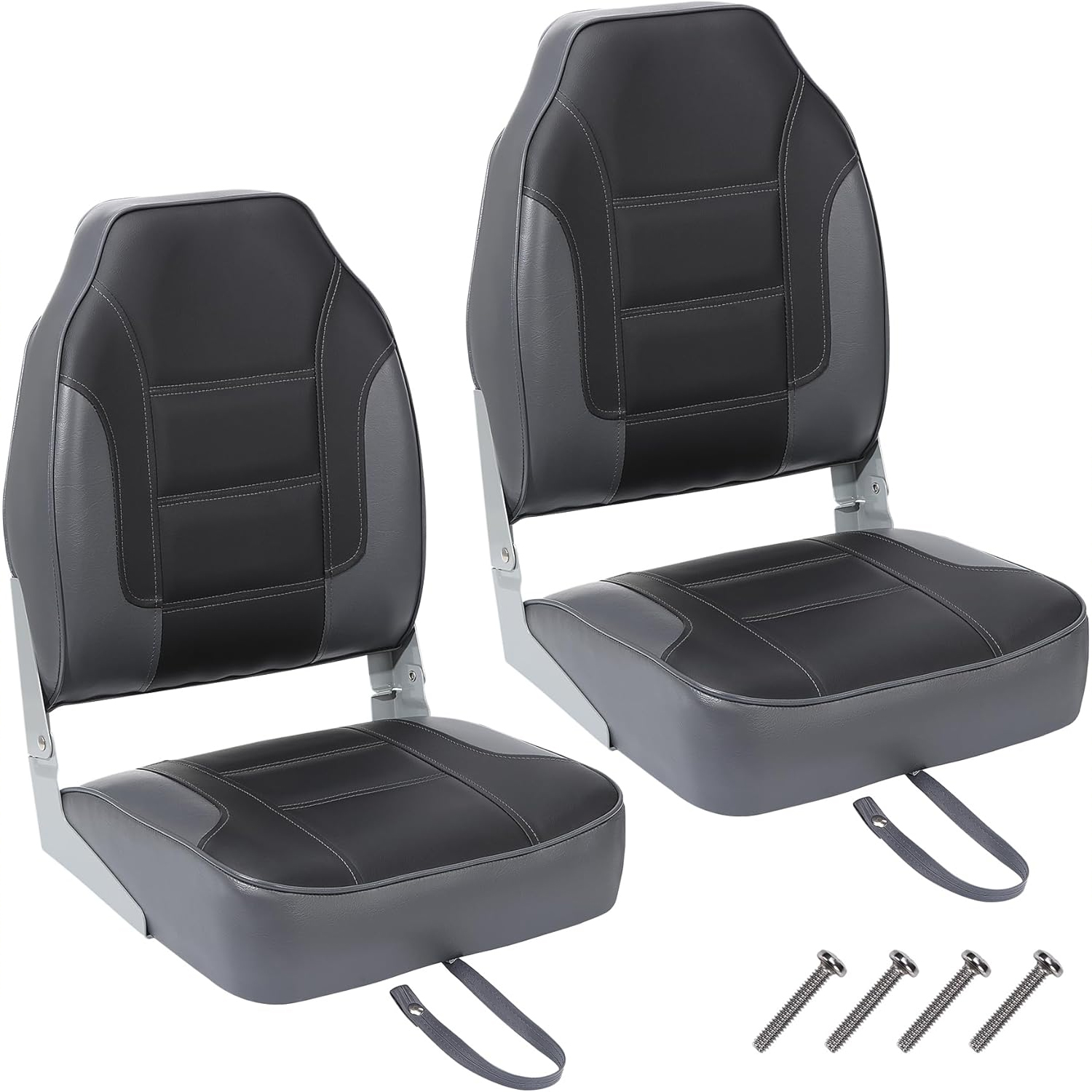 2 Pack Folding Boat Seats, Hig - Fishing Backpack reseña y precio