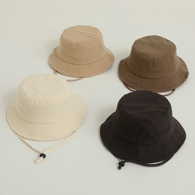 Solid Color Kids Bucket Hat Fa - Fishing Hat reseña y precio