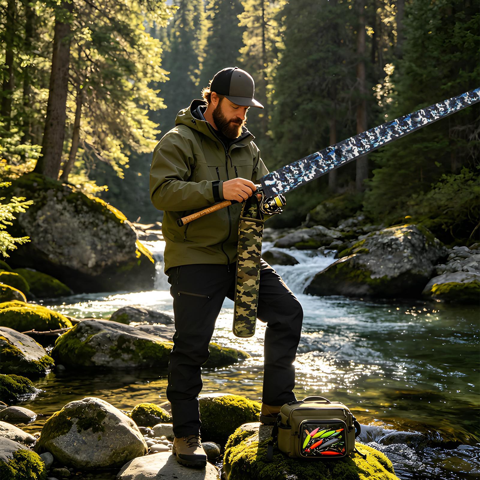Fishing Rod Sleeve Adjustable  - Fishing Socks reseña y precio
