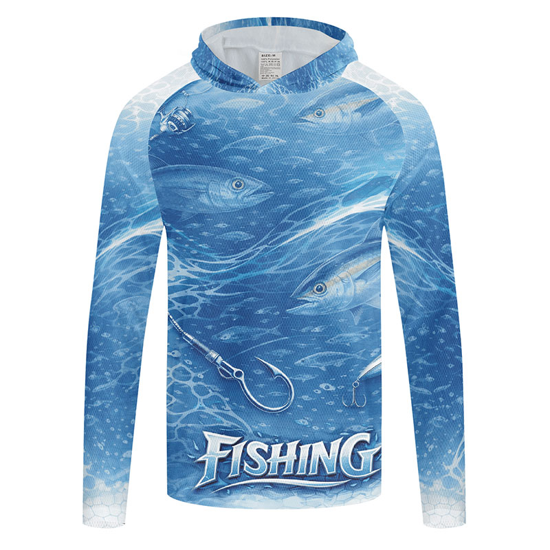 Fishing Shirt Hooded Men Quick - Fishing Hoodie reseña y precio