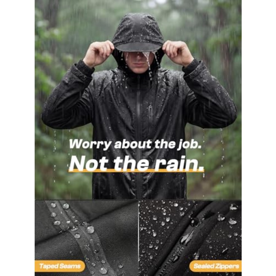 SaphiRose Men's Waterproof Rai - Fishing Rain Suit reseña y precio