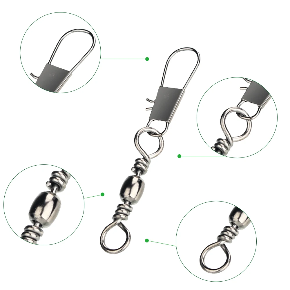 50pcs Carbon Steel Pike Fishin - Fishing Belt reseña y precio